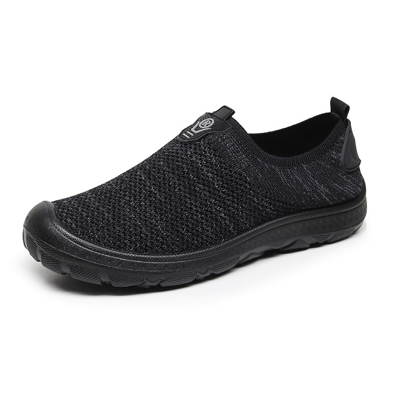 Women's Breathable Slip-On Sneakers with Elastic Insert