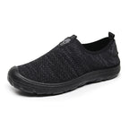 Women's Breathable Slip-On Sneakers with Elastic Insert