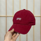 Men's Supportive Embroidered Cotton Baseball Cap