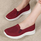 Women's Breathable Casual Slip-Ons with Non-Slip Sole