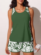 Women's Swim Outfit with Floral Design