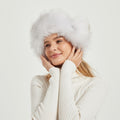 Fluffy Winter Hat with Animal Ears and Voluminous Design