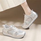 Women's Breathable Casual Sneakers with Shock-Absorbing Sole