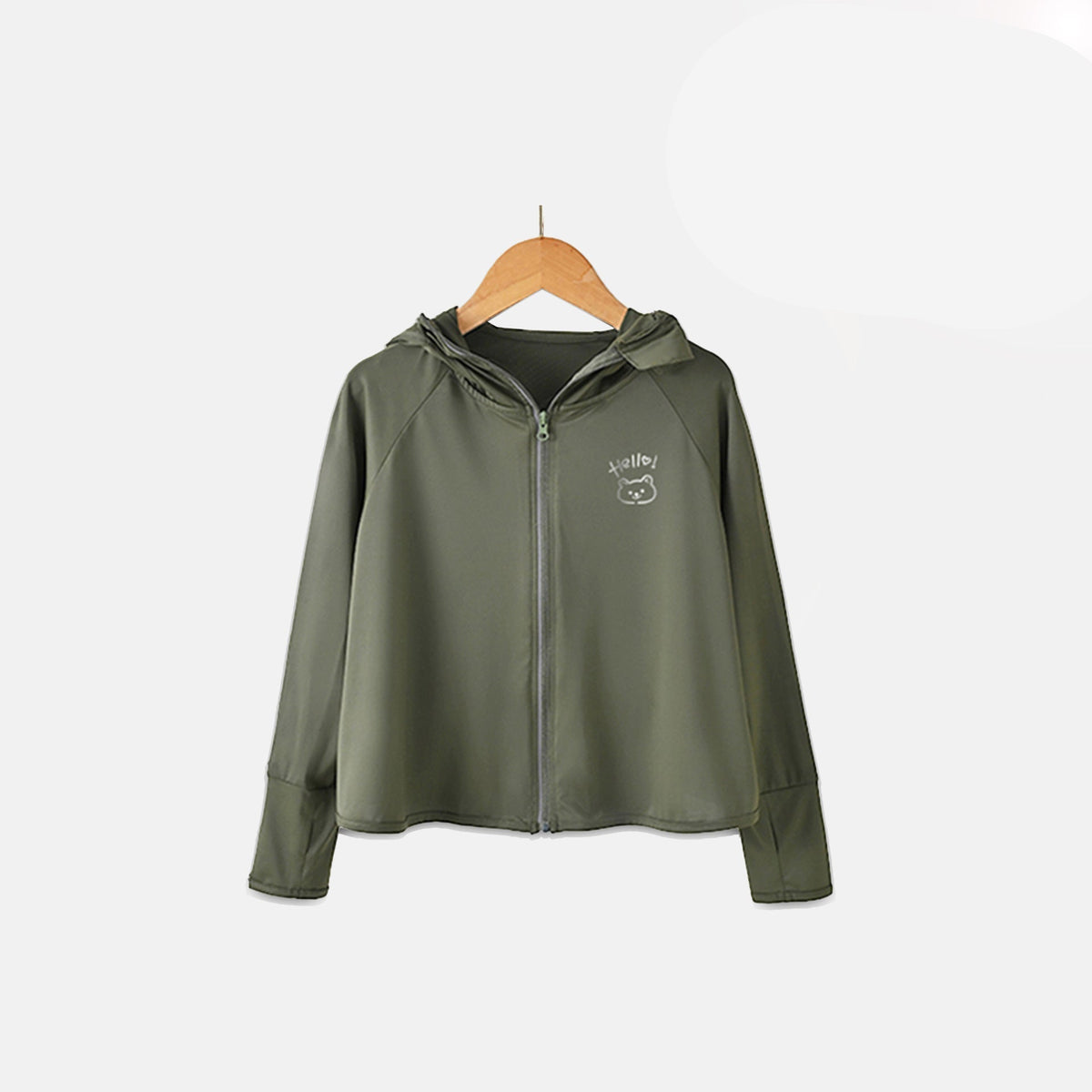 Women's Breathable and Water-Repellent Sports Jacket with Hood