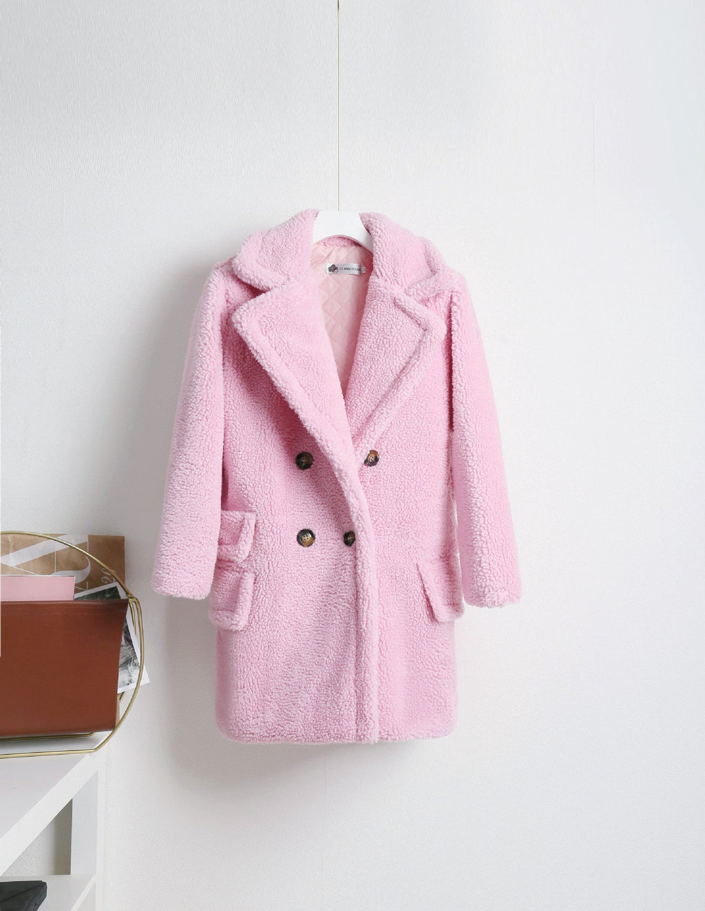 Women's Cozy Double-Button Coat