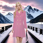 Women's Elegant Double-Breasted Coat