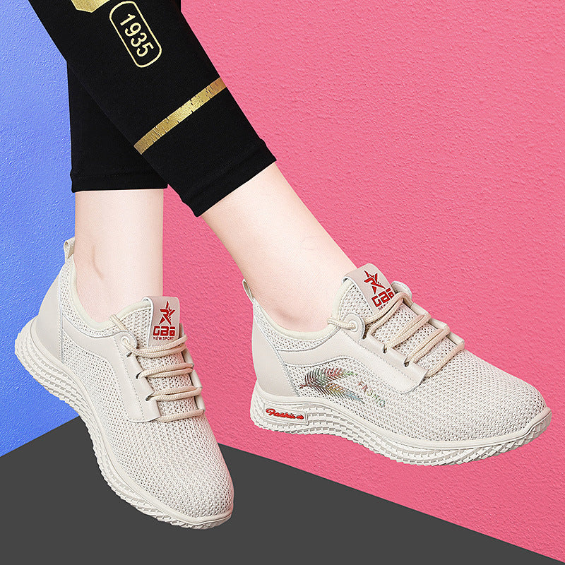 Women's Breathable and Lightweight Casual Sneakers with Non-Slip Sole
