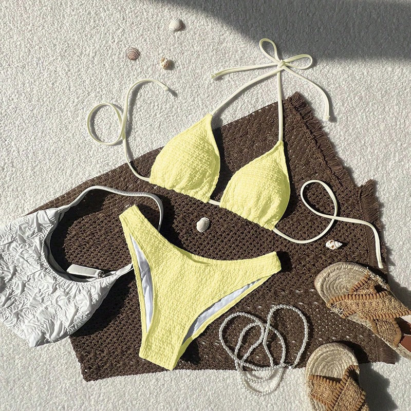 Women's Swimsuit with Textured Surface