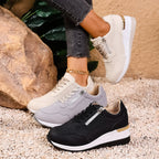 Women's Breathable Sneakers with Fashionable Accents