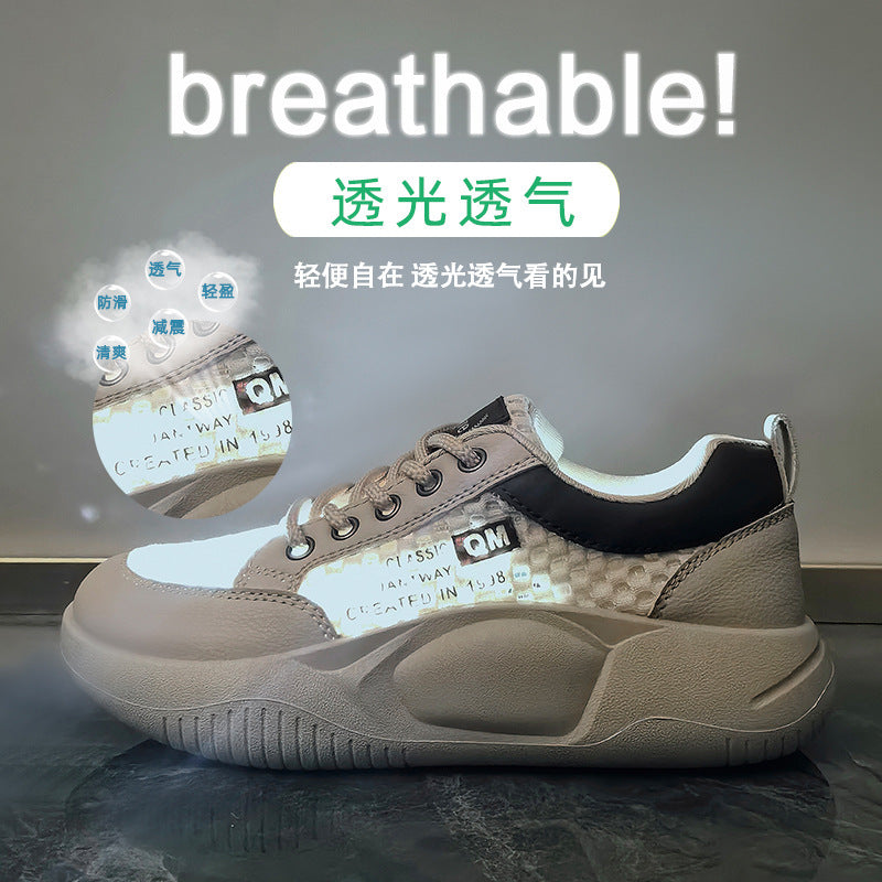 Women's Breathable Sneakers with Innovative Mesh Structure and Stable Sole