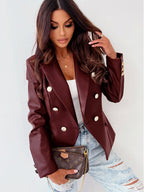 Double-Breasted Women's Blazer