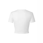 Women's Slogan Crop T-Shirt