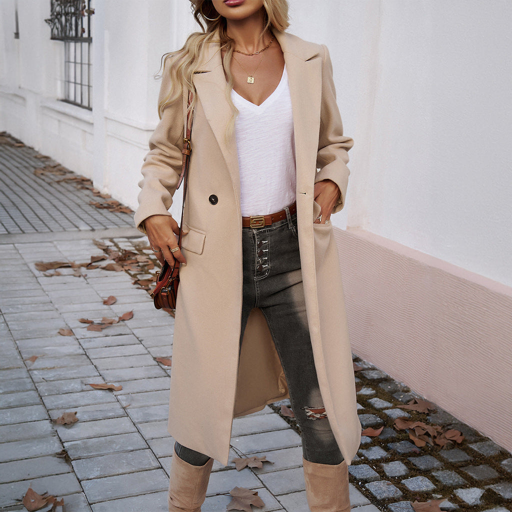 Women's Elegant and Timeless Plus Size Coat