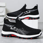 Women's Breathable Casual Shoes with Flexible Knit Upper