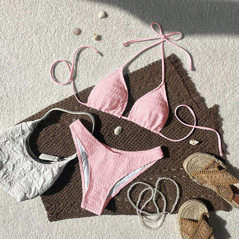 Women's Swimsuit with Textured Surface