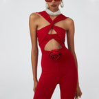 Women's Swimsuit and Flowing Pants