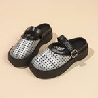 Women's Breathable Clogs with Adjustable Strap