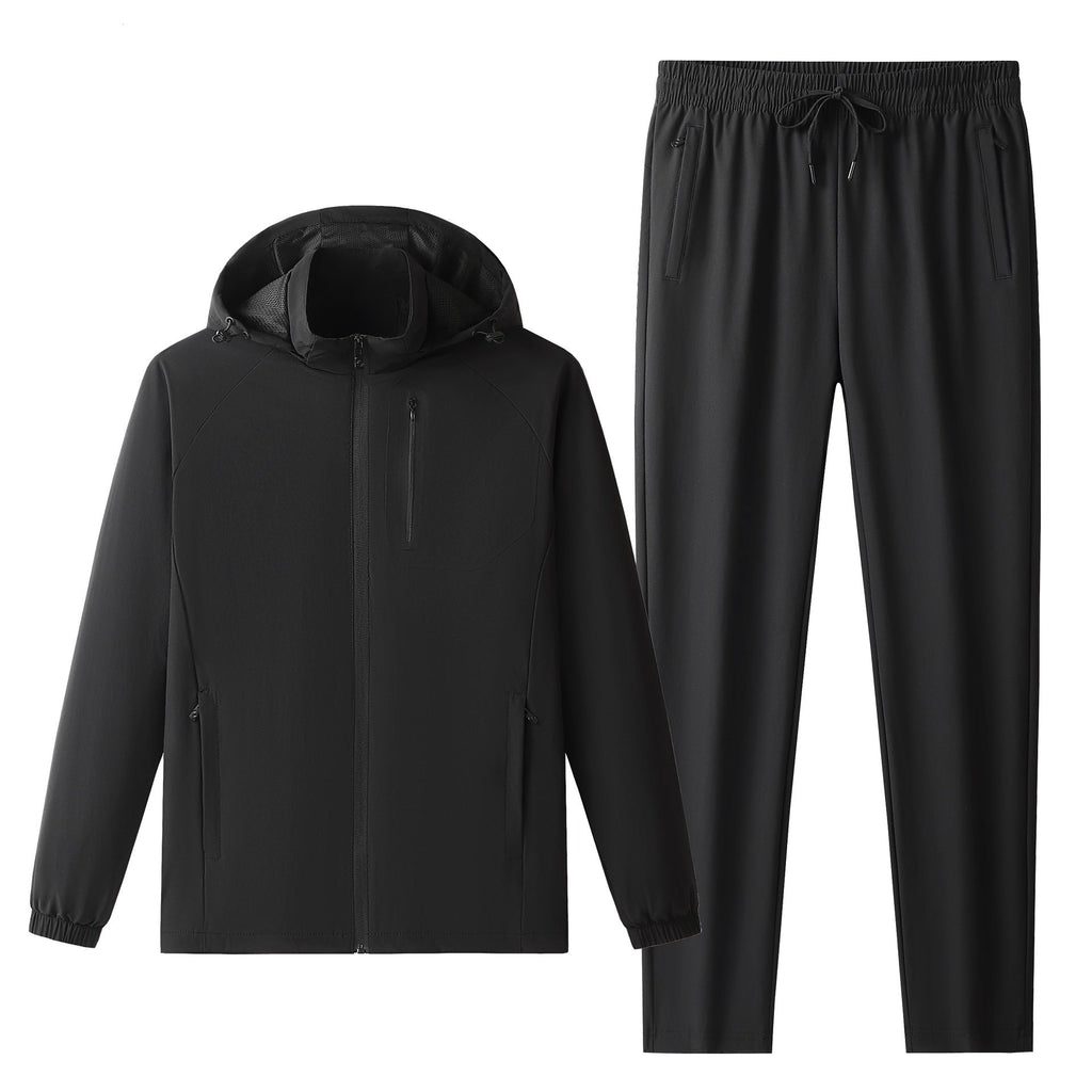 Men's Water-Repellent Softshell Training Set