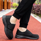 Women's Breathable Casual Shoes with Adjustable Hook-and-Loop Closure