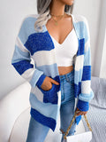 Women's Striped Spring Cardigan