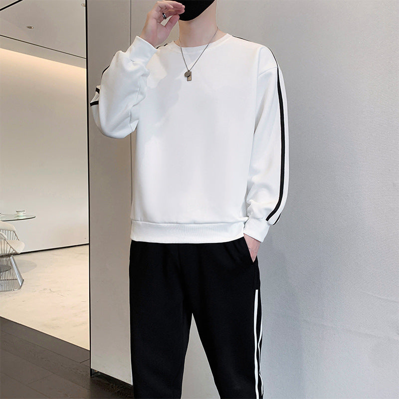Men's Sporty Sweatshirt Set