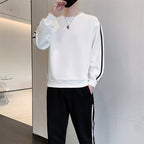Men's Sporty Sweatshirt Set