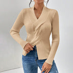 Women's Elegant Knit Blazer