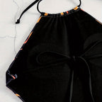 Women's Swimsuit with Fiery Motifs