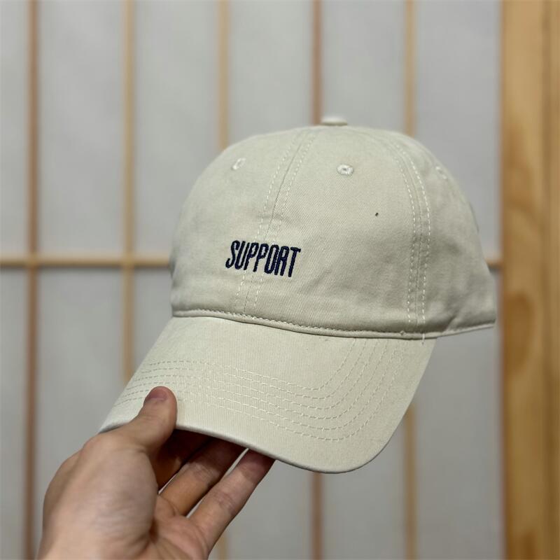 Men's Supportive Embroidered Cotton Baseball Cap