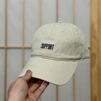 Men's Supportive Embroidered Cotton Baseball Cap