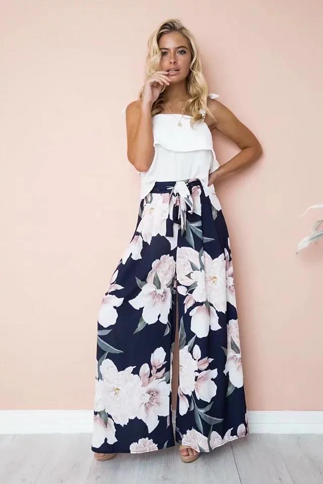 Women's Floral Print Maxi Skirt