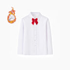 Women's Elegant Long-Sleeve Shirt with Soft Interior