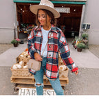 Women's Plaid Flannel Shirt
