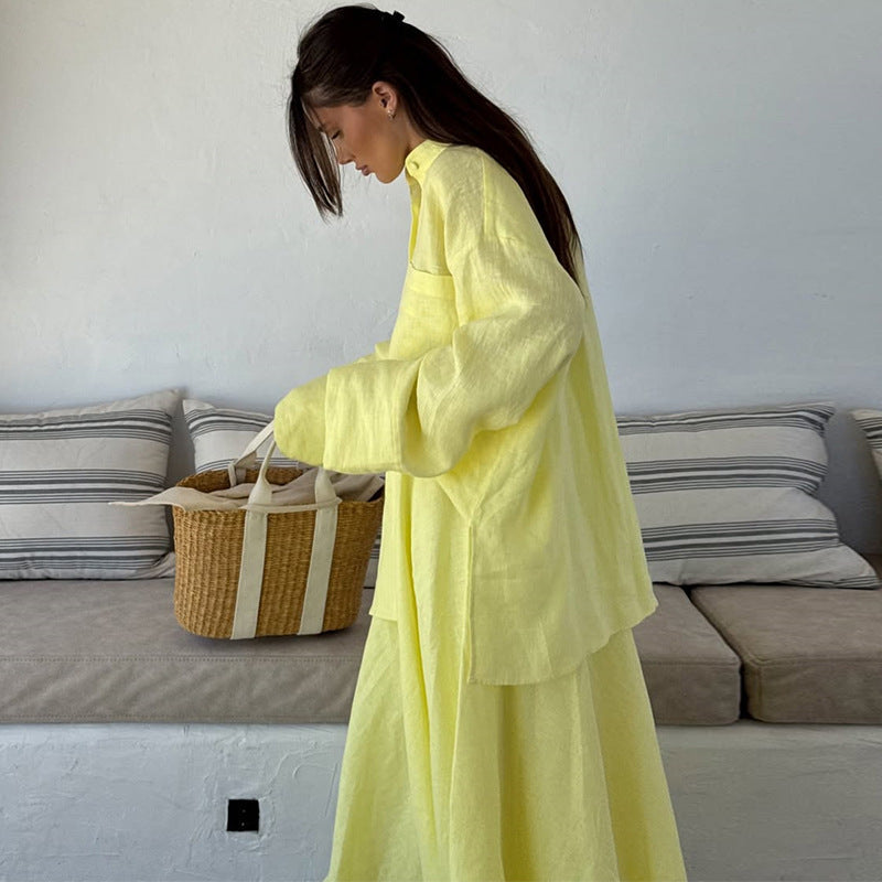 Casual Linen Set