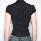 Women's Tailored Striped Blazer