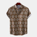 Women's Short-Sleeve Botanical Print Shirt