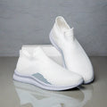 Women's Breathable Sneakers with Elastic Shaft