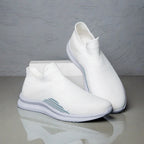 Women's Breathable Sneakers with Elastic Shaft