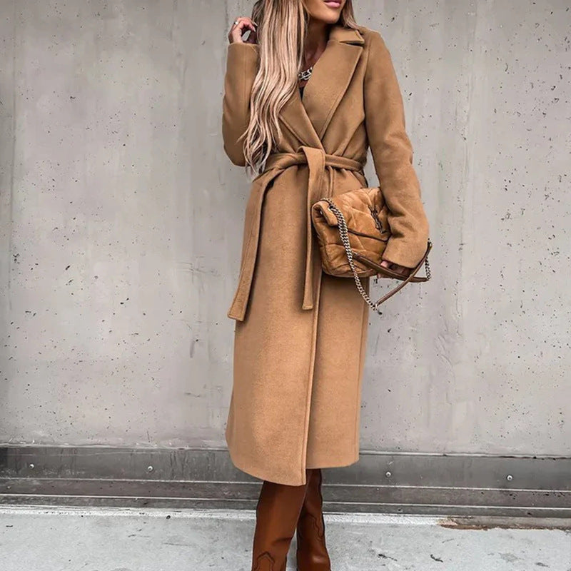 Women's Elegant and Warm Wool Coat