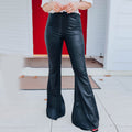 Women's Elegant Snake Print Flare Pants