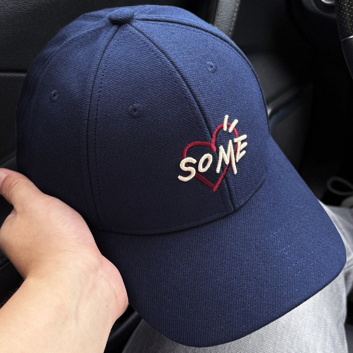 Men's Embroidered Casual Baseball Cap