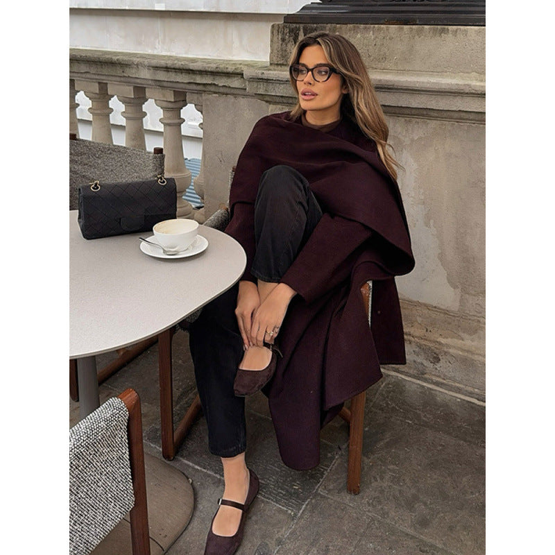 Women's Cozy Wrap Coat