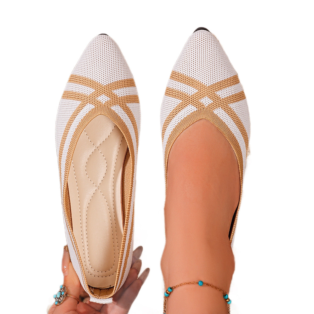 Women's Breathable and Flexible Ballet Flats