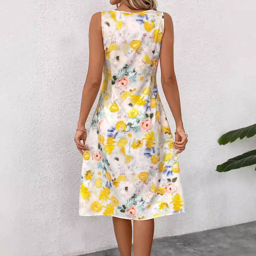 Women's Floral Summer Dress