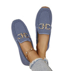 Women's Breathable Slip-On Sneakers with Elastic Inserts and Comfortable Footbed
