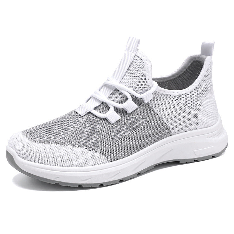 Women's Breathable Casual Sneakers with Quick-Lace System