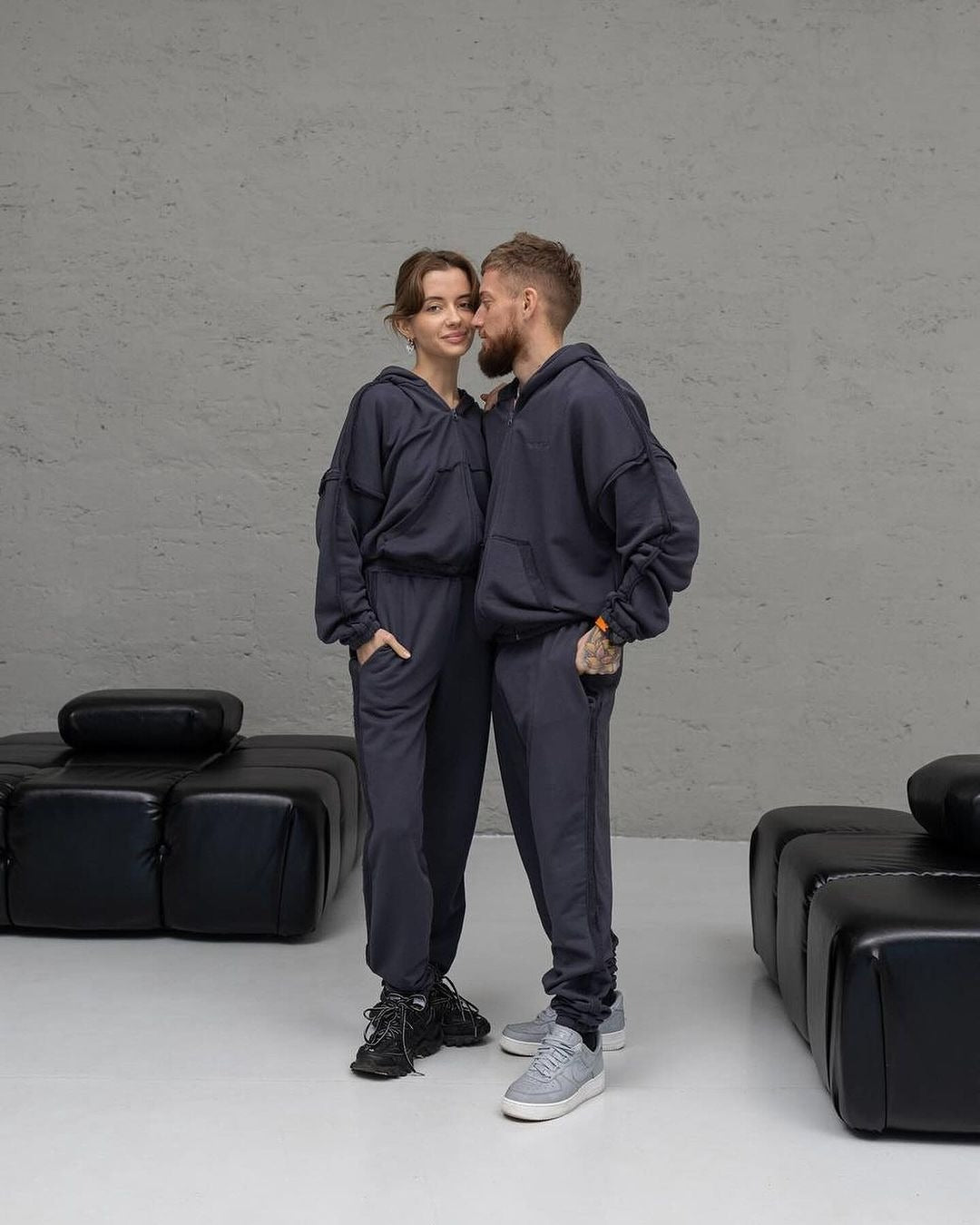 Unisex Oversize Hoodie Set
