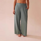 Women's Elegant Pleated Casual Trousers