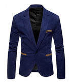 Women's Elegant Slim-Fit Blazer with Textured Fabric