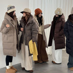 Women's Elegant Lined Winter Parka with Plush Collar